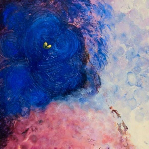 Abstract Echoes - 30x30cm
