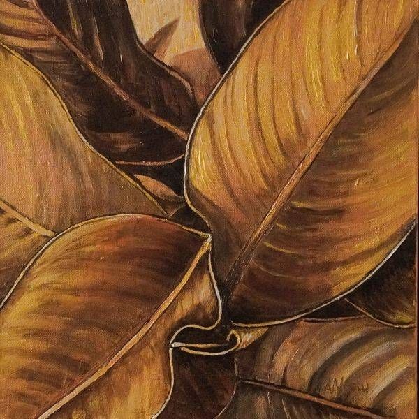 Peace Lily Bronze And Gold | ANnew Art