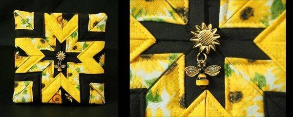 Square Bee Quilt Block