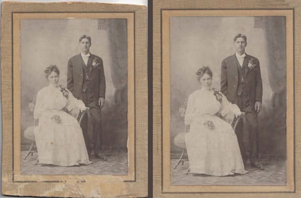 Photo Restoration Service Bronze Level