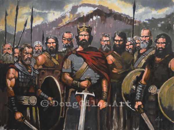 David & His Mighty Men Art | Doug Giles Art, LLC