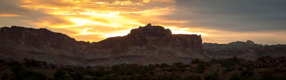 Fiery Sunrise Photography Art | Captured Adventure Photography