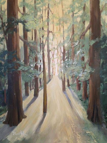 Forest Path Awakening Art | Pam Holmquist Studio