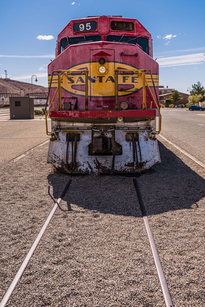 Santa Fe 95 Comin' Atcha Photography Art | Ron Olcott Photography