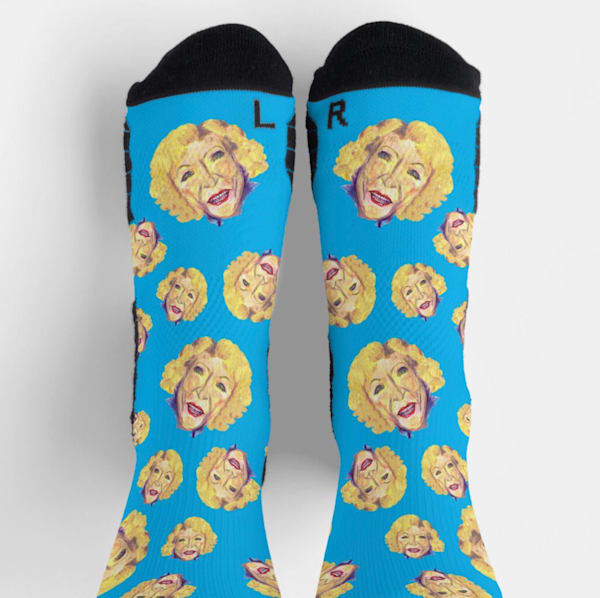 Limited Edition Betty White Socks