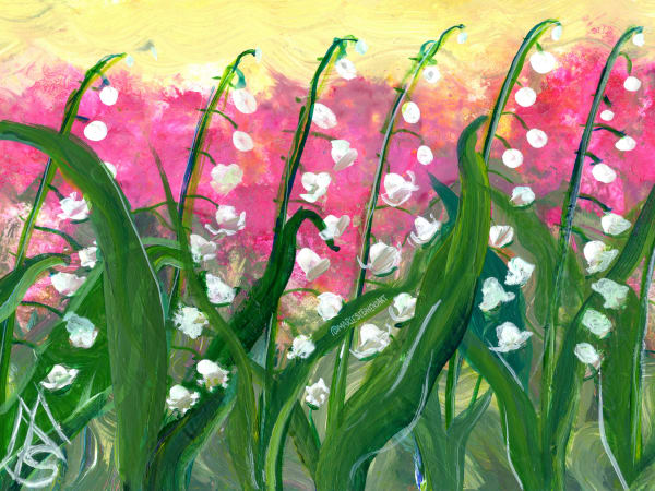 Shop Lily of the Valley Art Prints