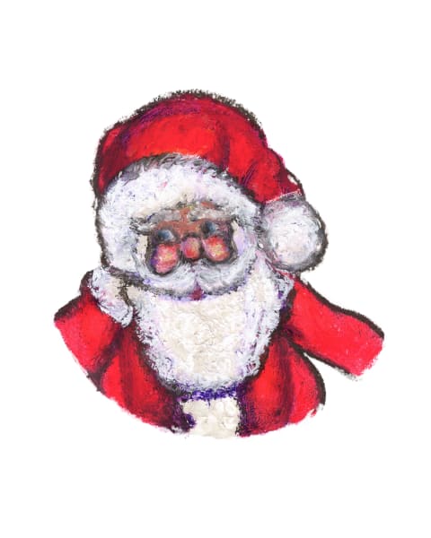 santa 2022 ©mariestephensart