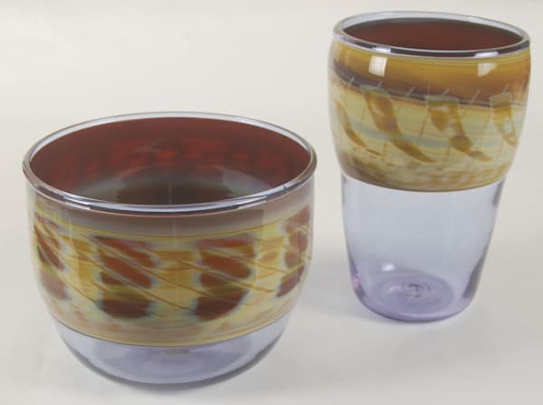 Neo Lavender Incalmo Set | Ed Pennebaker, Red Fern Glass