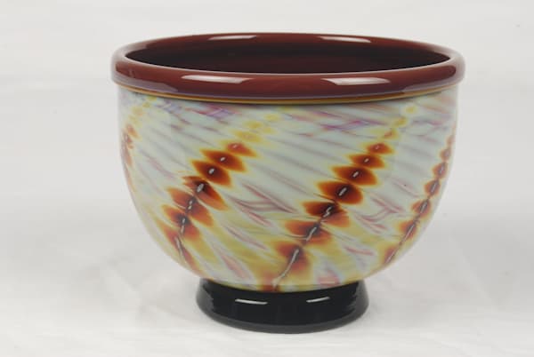 Footed Bowl | Ed Pennebaker, Red Fern Glass