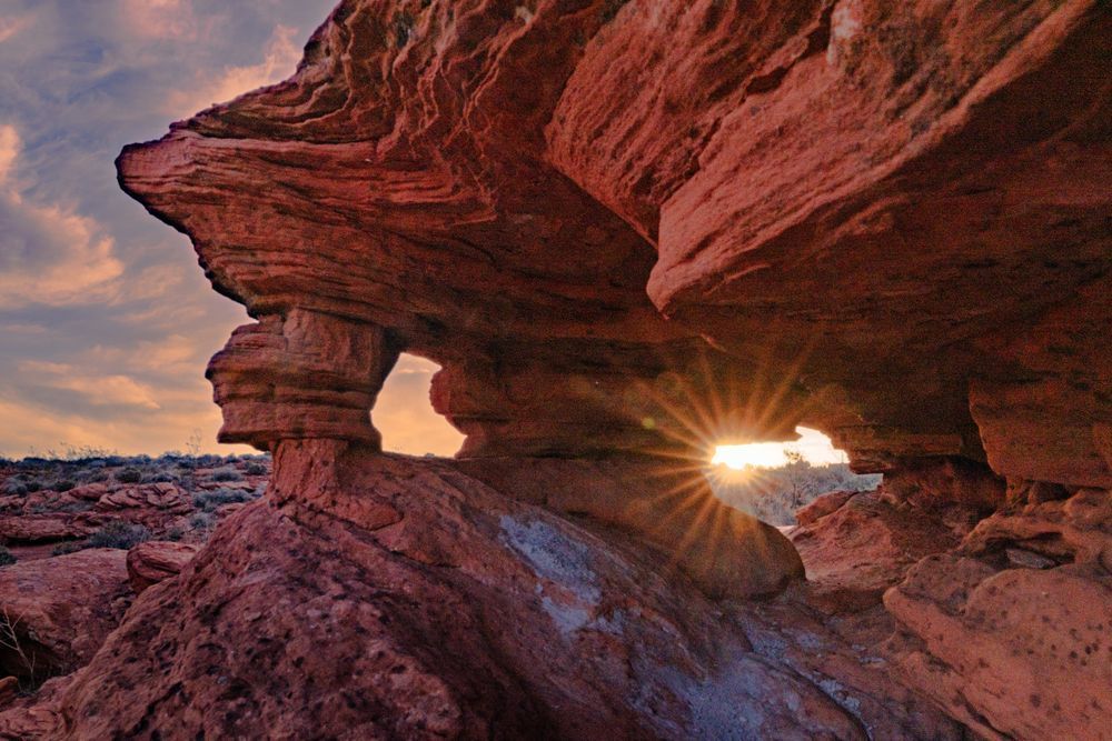 Serene Sunset Arch Photography Art | Marcus Johnson Photography