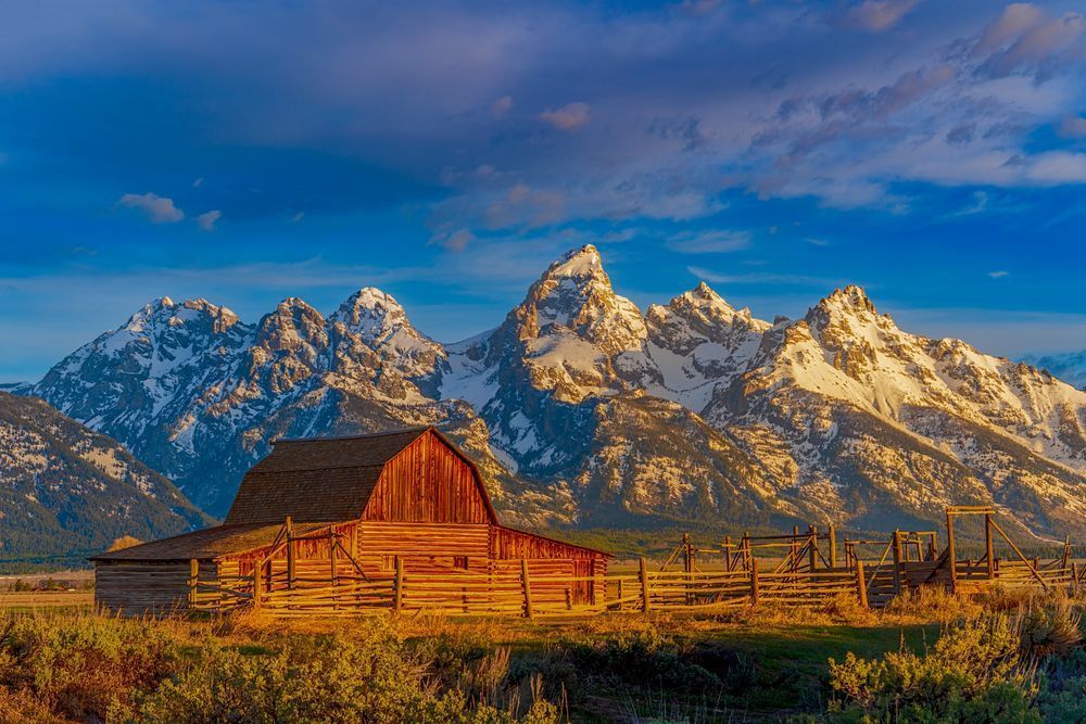 Barn on Mormon Row - Grand Teton Photography