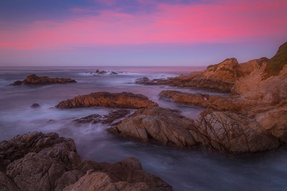 Big Sur Morning - Serene Long Exposure Photography