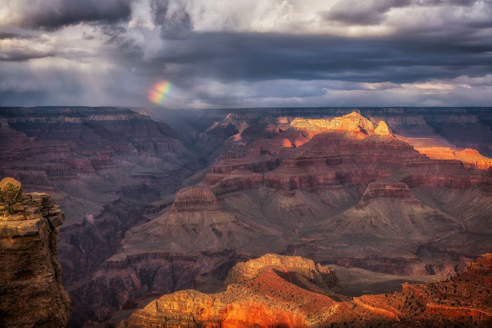 Canyon Rainbow - Stunning Grand Canyon Photography