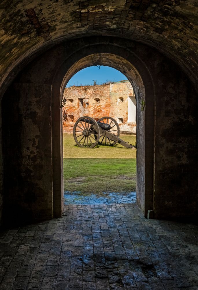 Canon - Historic Photography of Fort Macomb, New Orleans