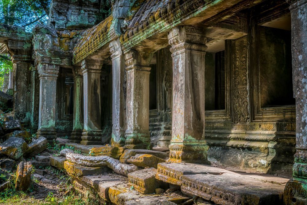 Cloister - Ta Prohm Photography, Cambodia