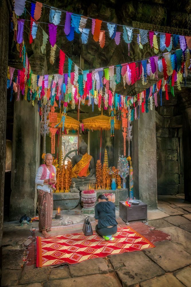 At Prayer - Spiritual Photography from Angkor Wat