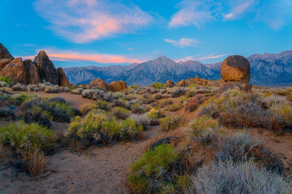 Alabama Hills Morning - Landscape Photography at Dawn