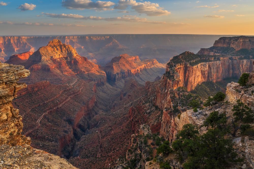 Evening at Cape Royal - Grand Canyon Sunset Photography