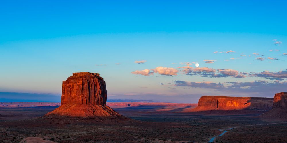 Early Evening Monument Valley Panorama 2