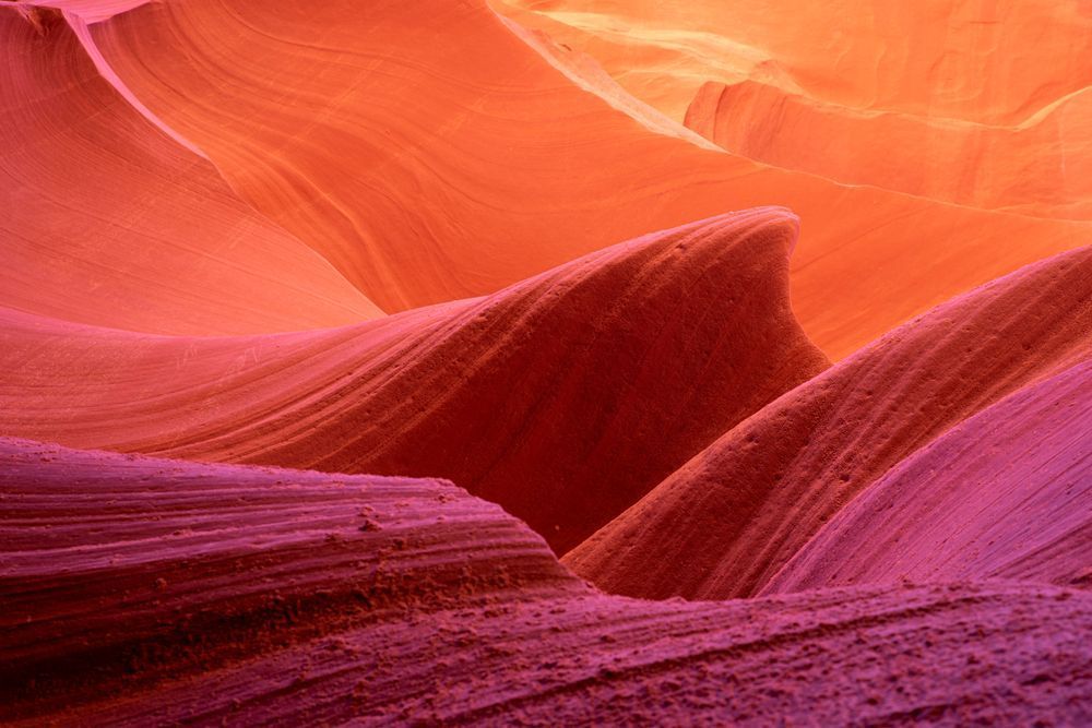 Hues - Vibrant Sandstone Landscape Photography