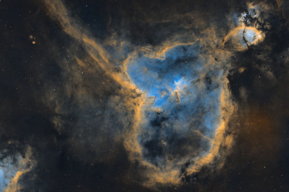 Ic 1805 The Heart Nebula Photography Art | David Cote Landscape and Astro Photography