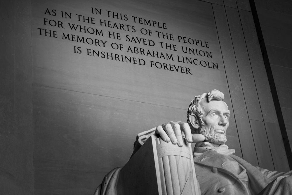In This Temple - Black and White Memorial Photography