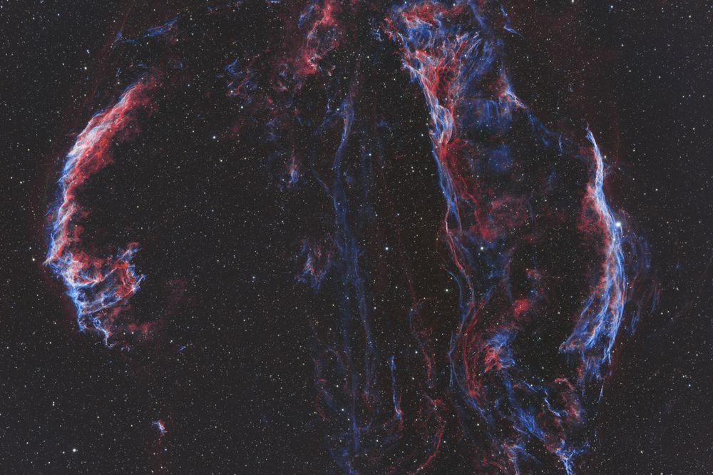 Cygnus Loop Supernova Remnant In Hoo Photography Art | David Cote Landscape and Astro Photography