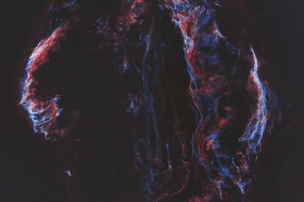 Cygnus Loop Supernova Remnant Starless In Hoo Photography Art | David Cote Landscape and Astro Photography
