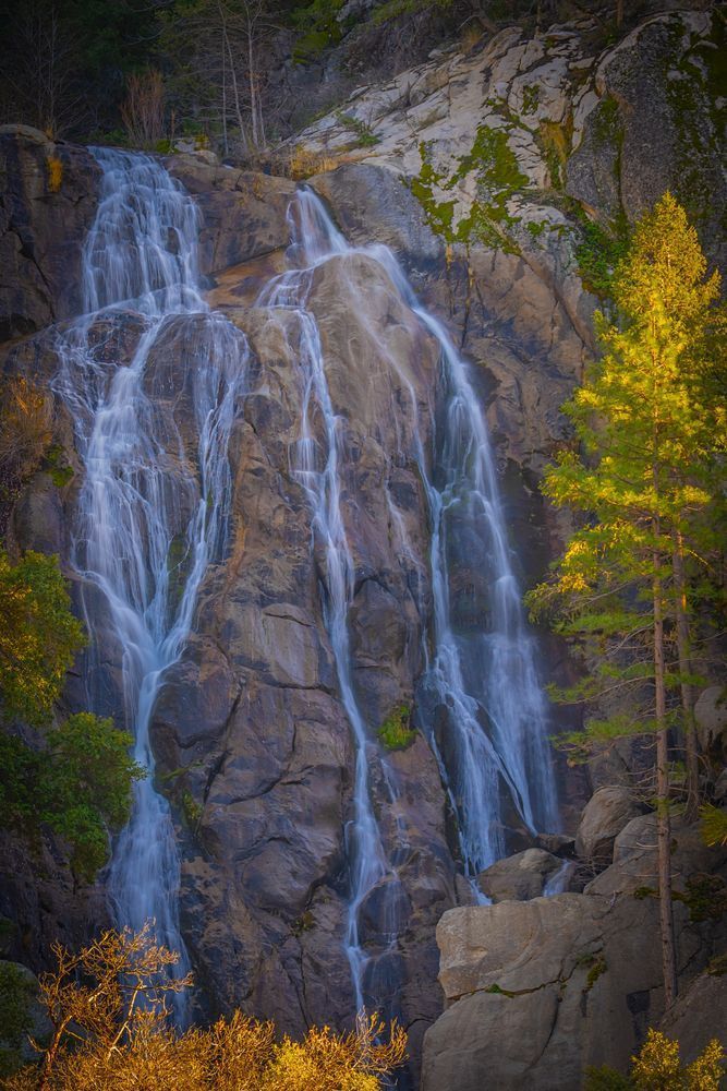 Nature's Cascade - Stunning Yosemite Waterfall Photography