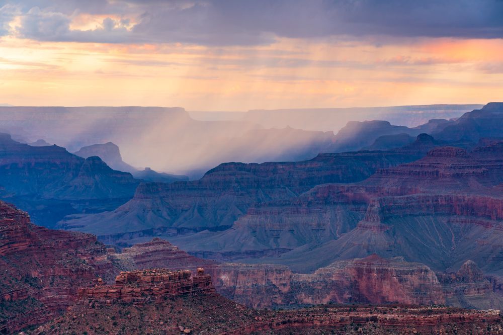 Last of the Storms - Grand Canyon Sunset Photography