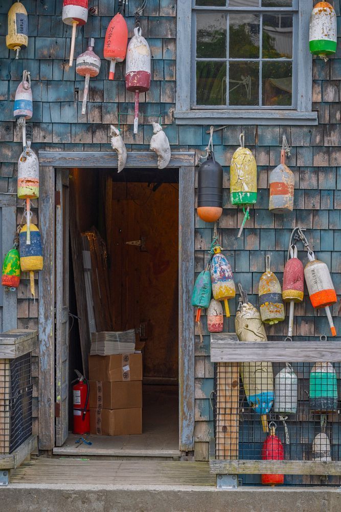 Lobster House - Coastal Photography from Bernard, Maine