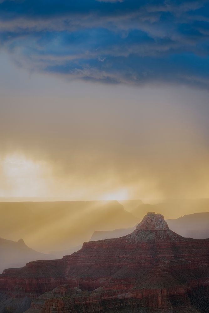 Light's Embrace - Grand Canyon Landscape Photography