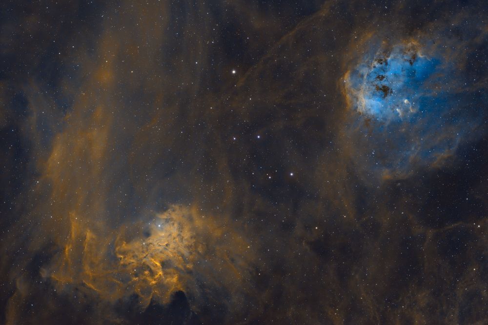 IC 405 & IC 410 Nebulae - Astrophotography from Phoenix
