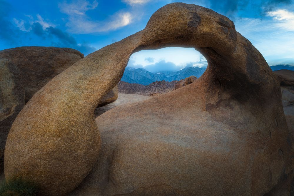 Mobius Arch at Blue Hour - Stunning Landscape Photography