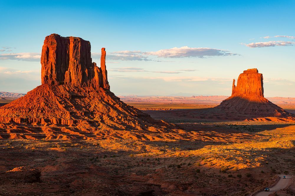 Mittens Last Light - Monument Valley Sunset Photography