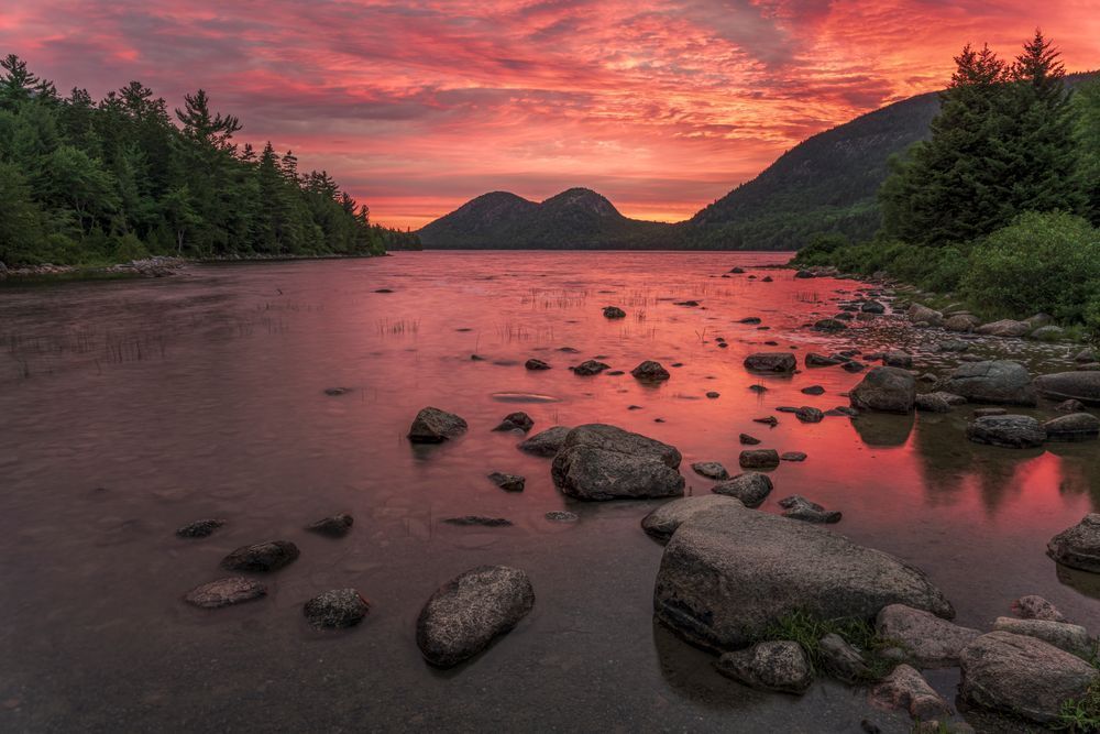 Dawn's Embrace - Vibrant Sunrise Photography