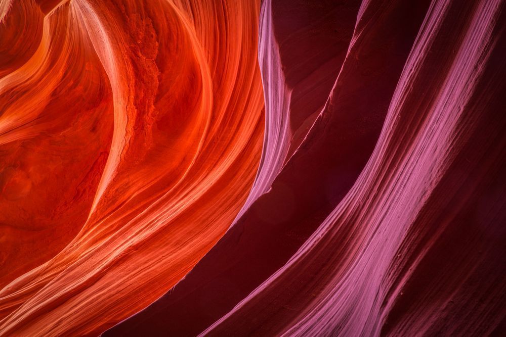 Echos in Rock - Vibrant Canyon Photography by David Cote