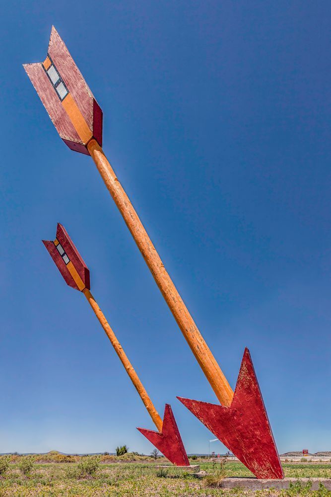 Twin Arrows - Iconic Route 66 Landmark Photography