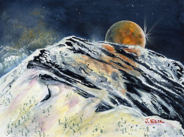 Blood Moon Rises Art | Artistry By Night