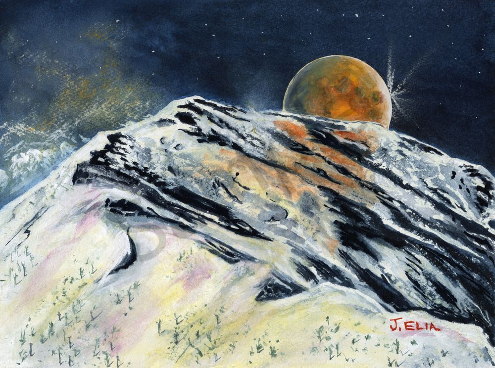 Blood Moon Rises Art | Artistry By Night