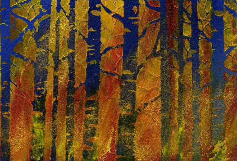 Blazin Birches Art | Artistry By Night