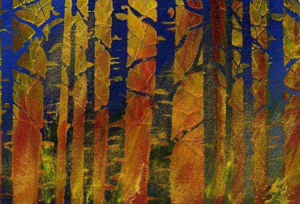 Blazin Birches Art | Artistry By Night