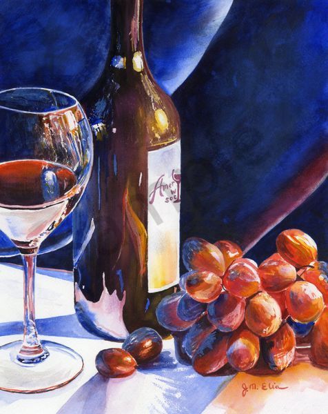 Crimson Harmony Art | Artistry By Night