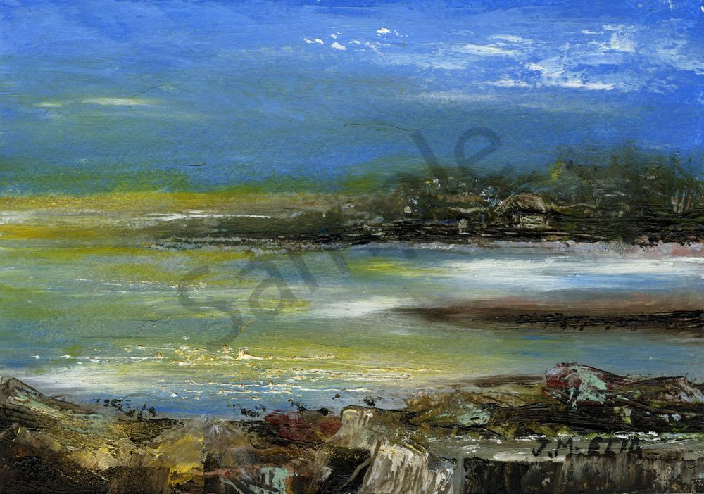 Coastal Blue Art | Artistry By Night