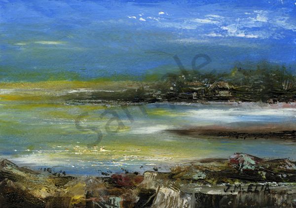 Coastal Blue Art | Artistry By Night