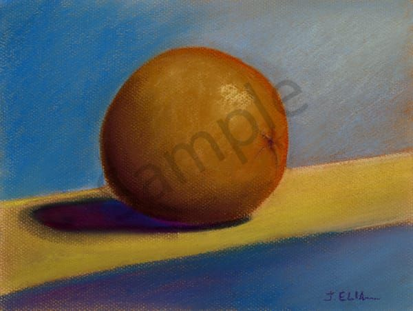 Orange On A Sill Art | Artistry By Night