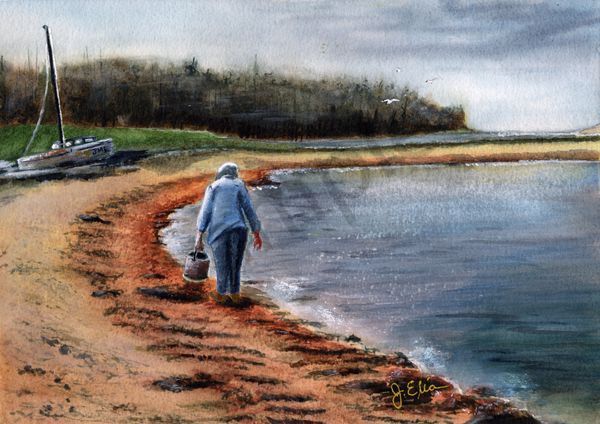 Looking For Shells Art | Artistry By Night