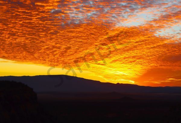 Sedona Sunset Art | Artistry By Night