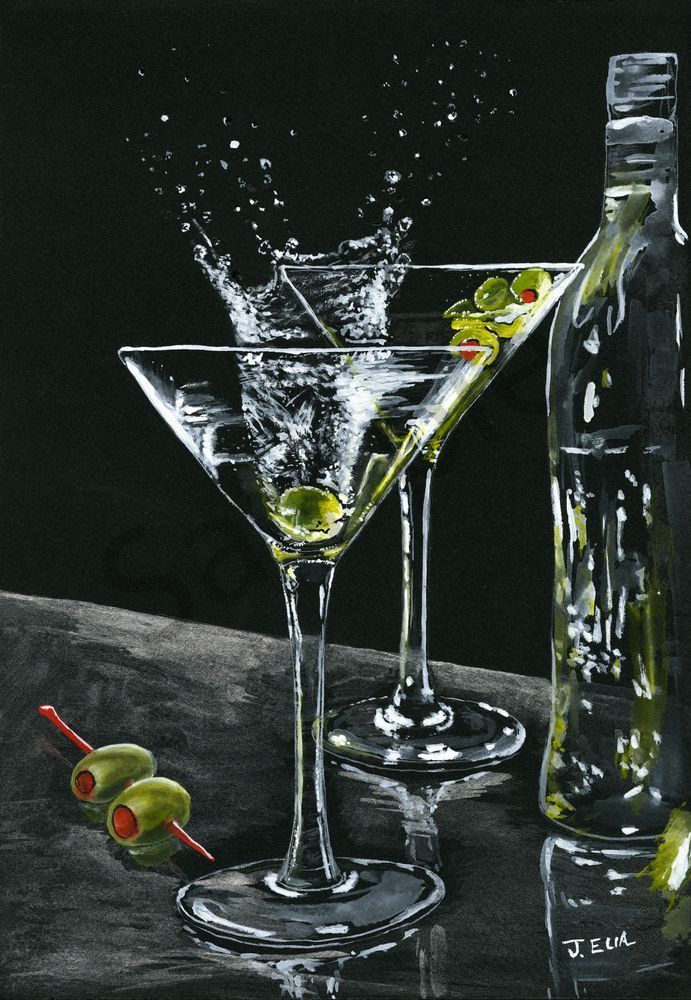 Shaken Not Stirred Art | Artistry By Night