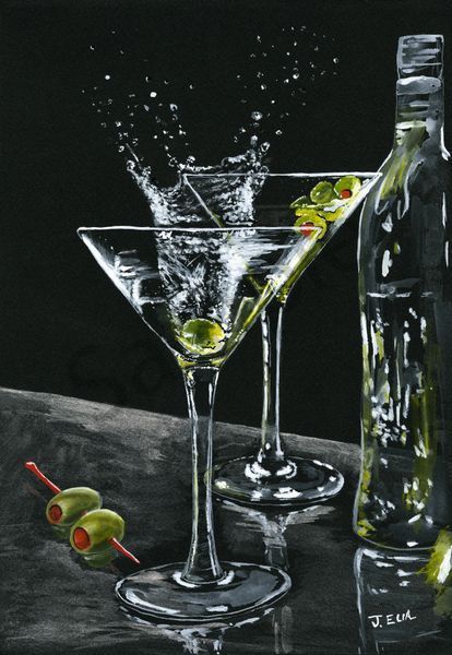 Shaken Not Stirred Art | Artistry By Night